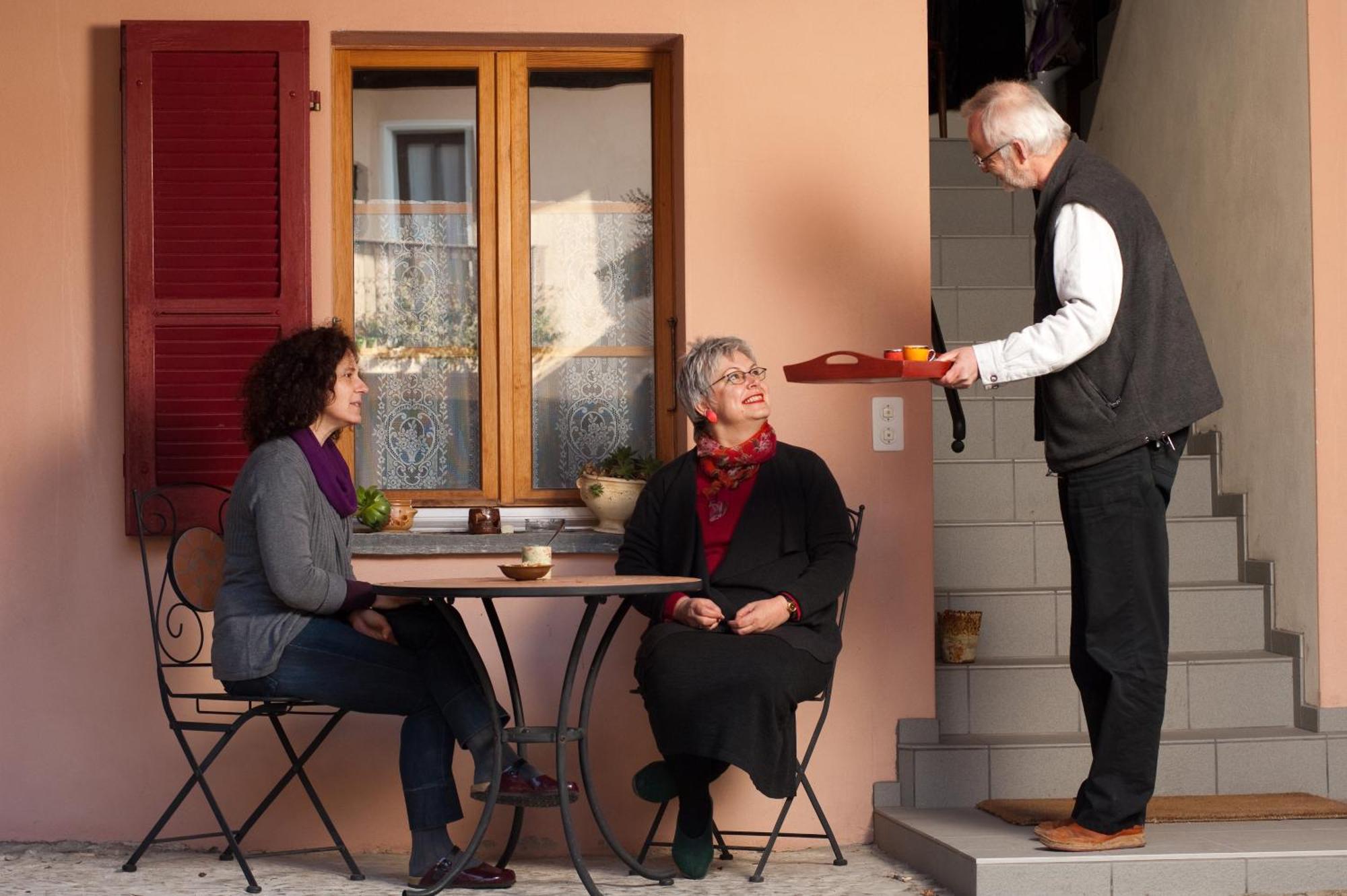 Charming B&B And Osteria La Crisalide Meride Exterior photo
